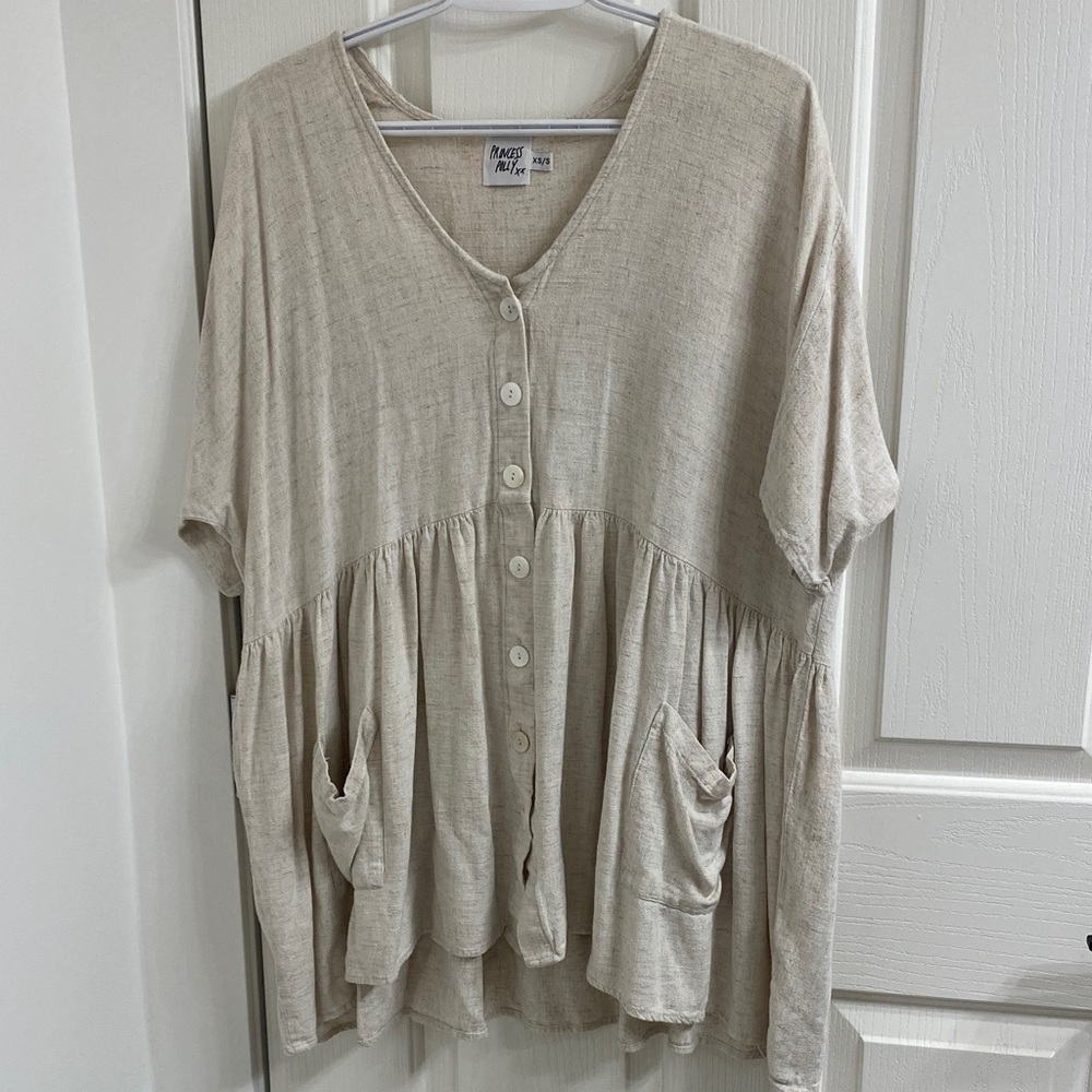 Cotton babydoll dress